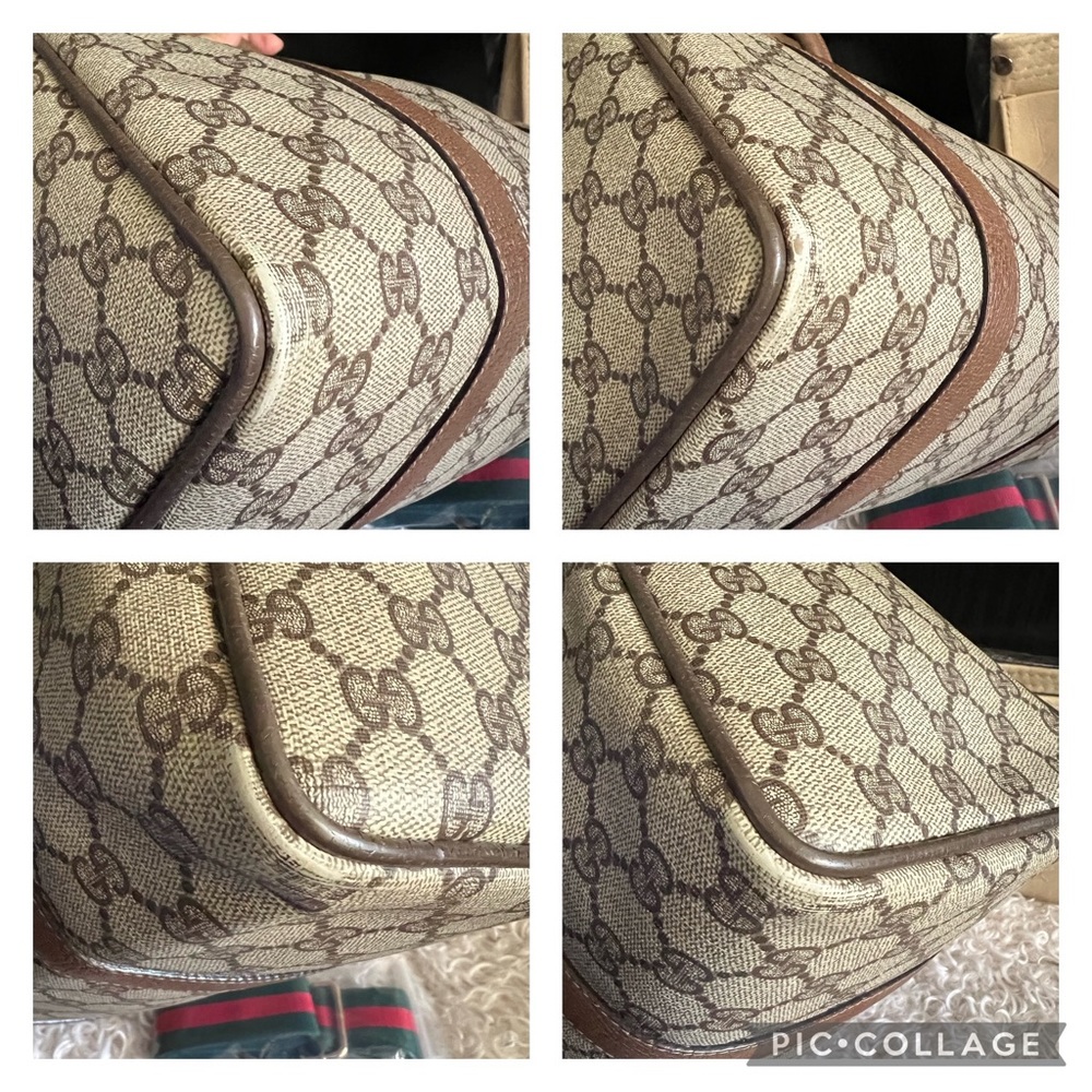 Gucci Vintage Boston Sherry Line Bag - Picture 12 of 15